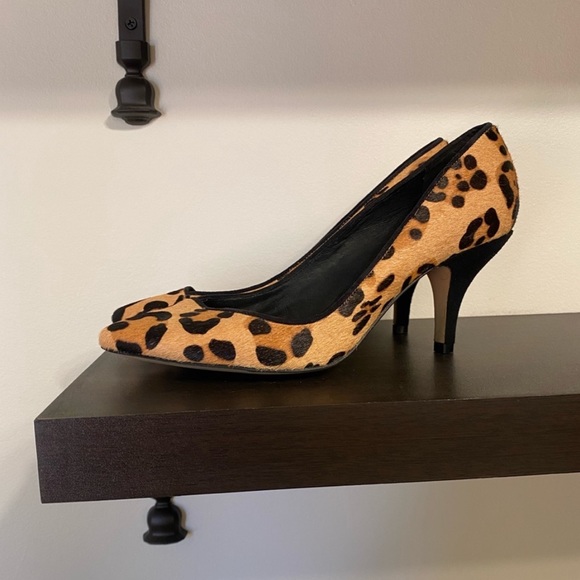 Aldo Leopard Print Heels
